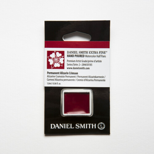 DANIEL SMITH Extra Fine Watercolor Permanent Alizarin Crimson Half Pan-0
