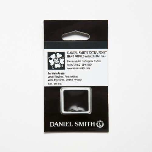 DANIEL SMITH Extra Fine Watercolor Perylene Green Half Pan-0