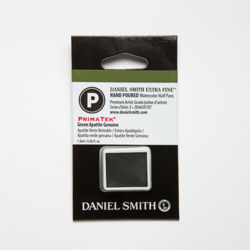 DANIEL SMITH PrimaTek Watercolor Green Apatite Genuine Half Pan-0
