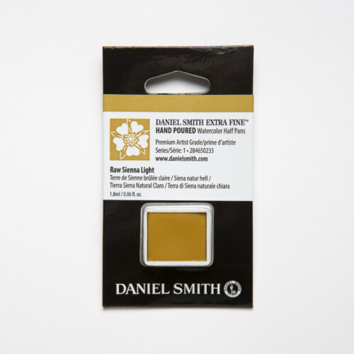 DANIEL SMITH Watercolor Raw Sienna Light Half Pan-0