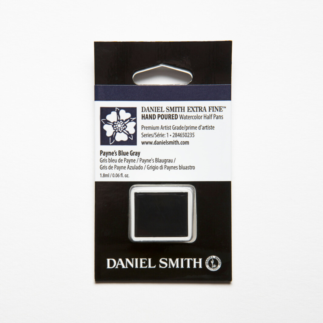 DANIEL SMITH Extra Fine Watercolor Payne’s Blue Gray Half Pan-0