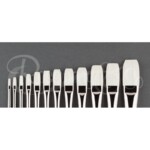 Rosemary Ivory Long Flat (Log Handle) Individual Brushes -0