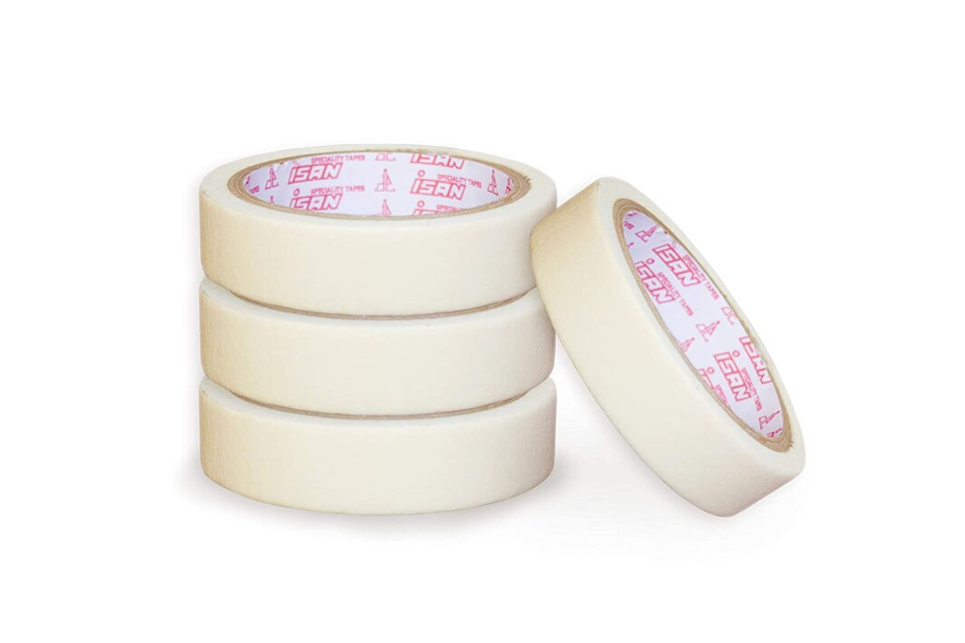 WILLS Masking Tape 3/4 inch 18 mm x 20 Meters (Pack of 2) of Multi-Use, Easy tear tape -0