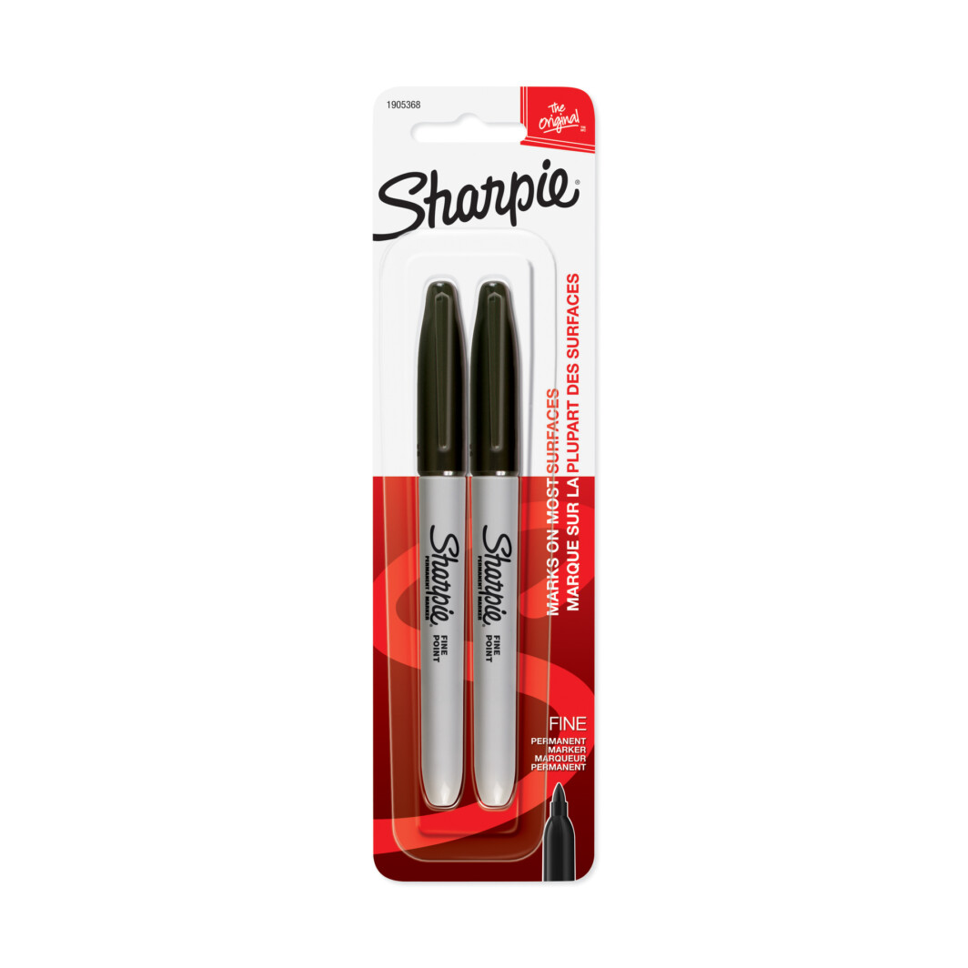 Sharpie Fine Point Permanent Markers, Black-0