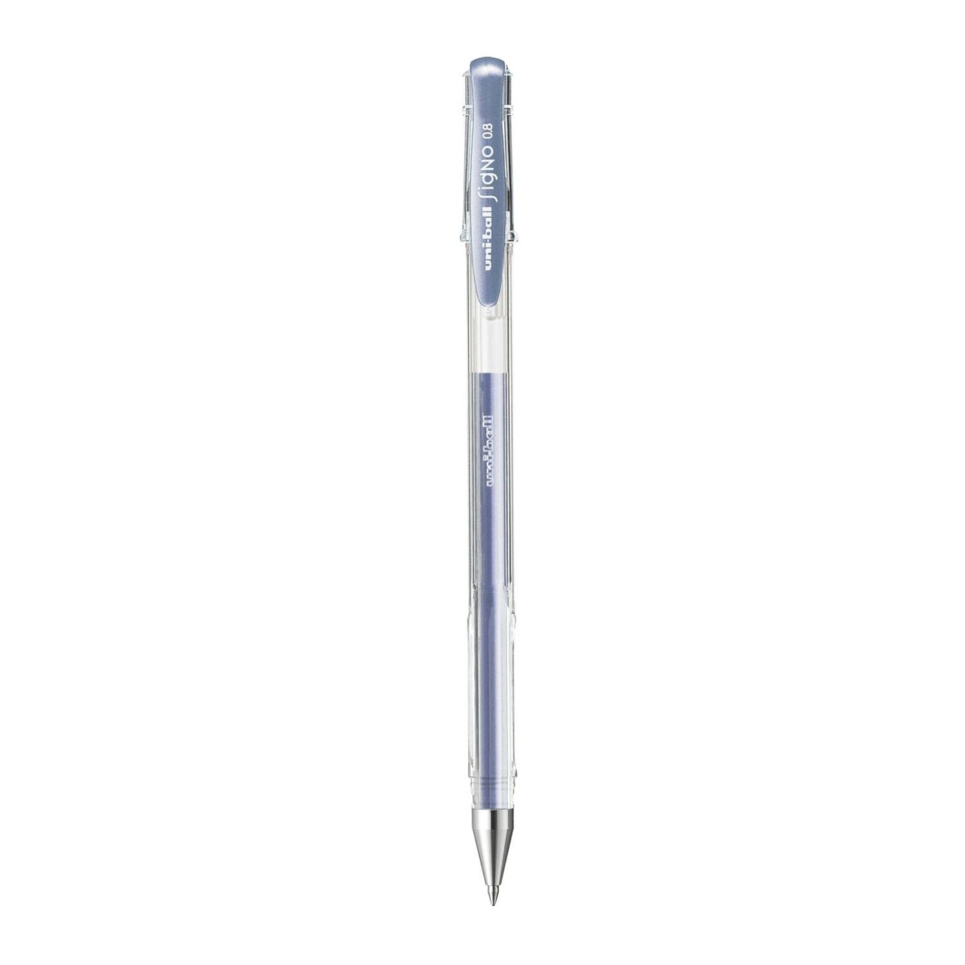 Uni-ball SIGNO UM-100 Gel Pen (Cream White Ink, Pack of 1)-6819