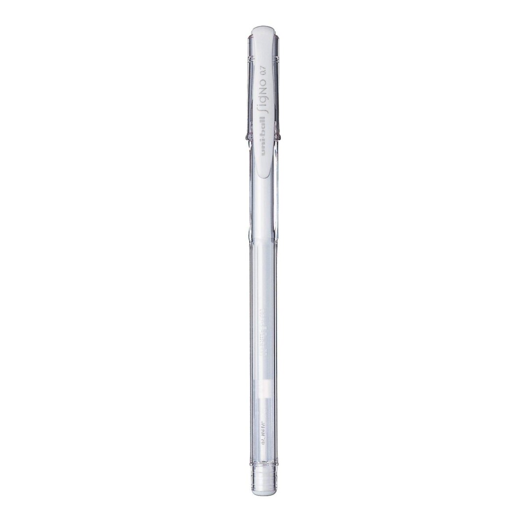 Uni-ball SIGNO UM-100 Gel Pen (Cream White Ink, Pack of 1)-0