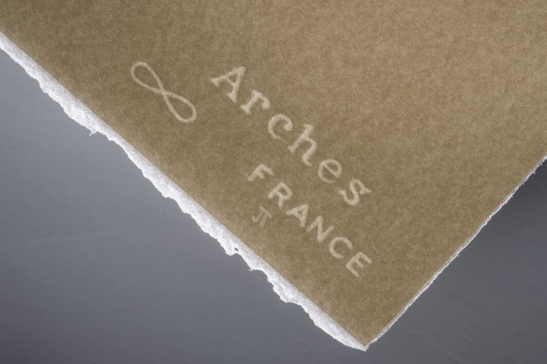 Arches Watercolour Paper Cold Pressed 300 GSM 50.8 X 40.6 CM ( Pack Of 10 ) Natural White-6713