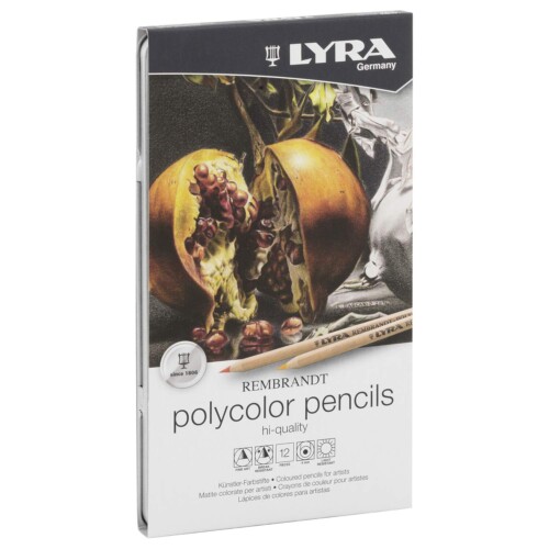 LYRA Rembrandt Polycolor Art Pencils Set of 12 Pencils -0