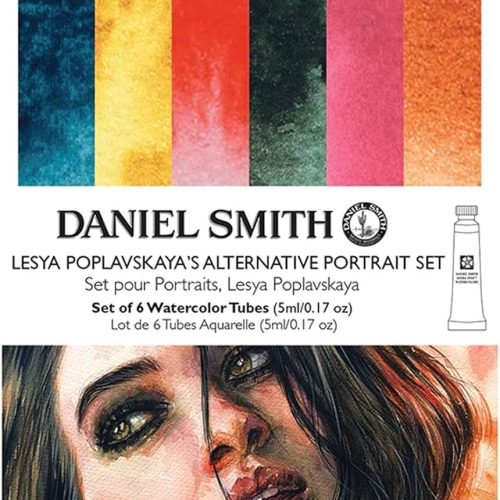 Daniel Smith Lesya Poplavskaya’s Alternative Portrait Watercolour Set of 6 tubes