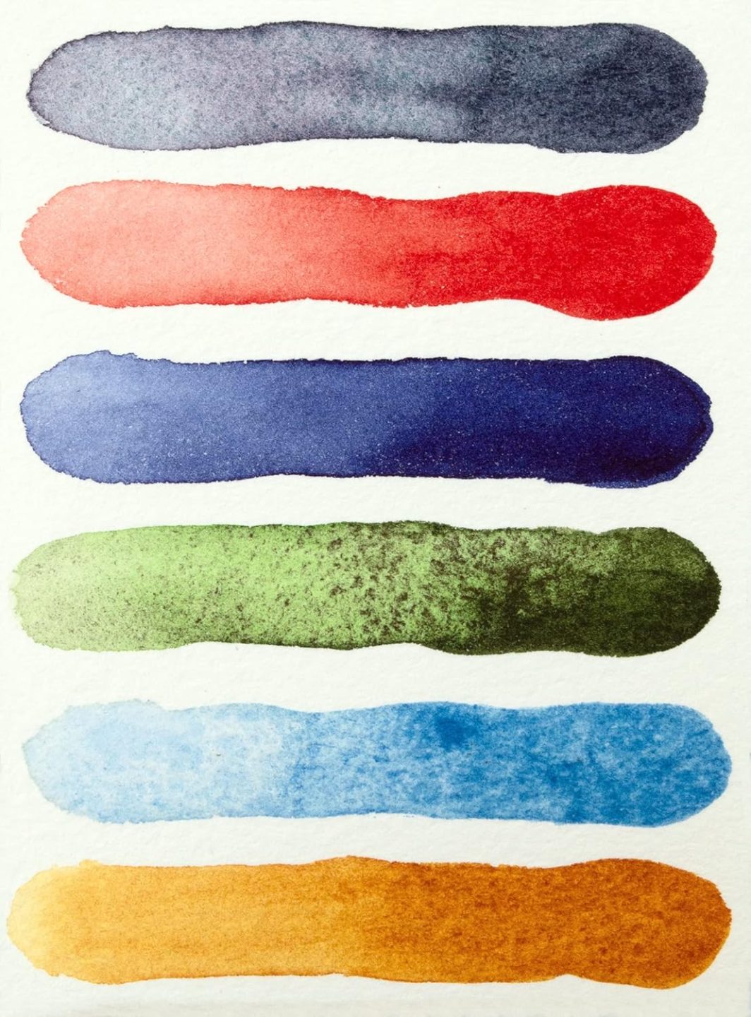 DANIEL SMITH George Politis' Master Artist Watercolor (Set - I) of 6 tubes swatch
