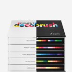 Karin Pigment Decobrush Professional Set of 60 pcs. (Basic, Passion, Violet-Blue, Nature, Nude)