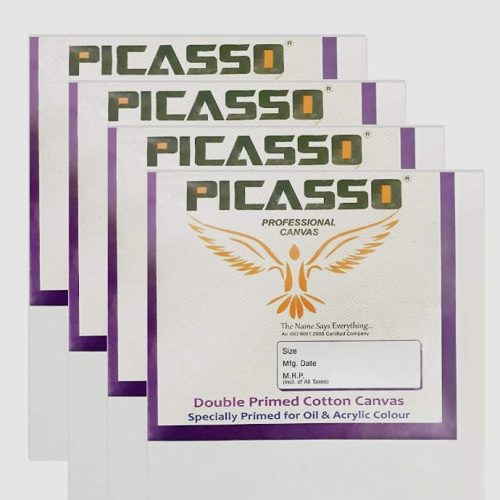                                                                     Picasso Artist Canvas Pad 16" x 20" Inches 10 Sheets