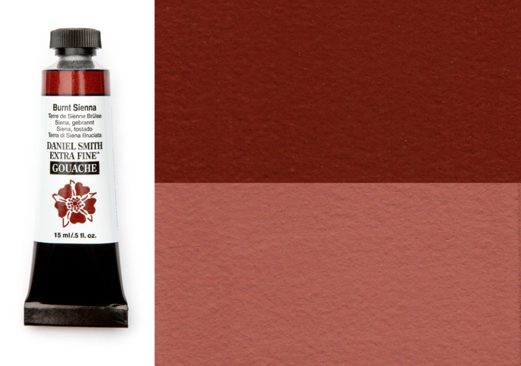 Daniel Smith Gouache Burnt Sienna 15ml tube