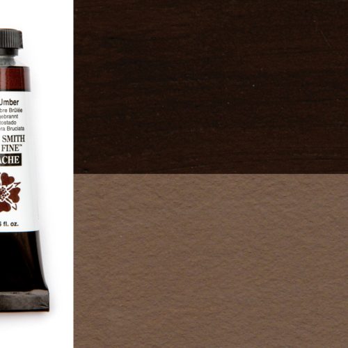 Daniel Smith Gouache Burnt Umber 15ml tube