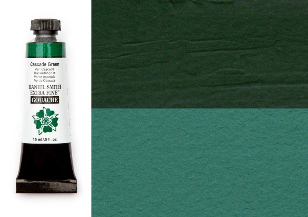 Daniel Smith Gouache Cascade Green 15ml tube