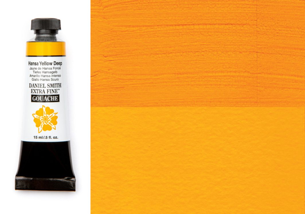 Daniel Smith Gouache Hansa Yellow Deep 15ml tube