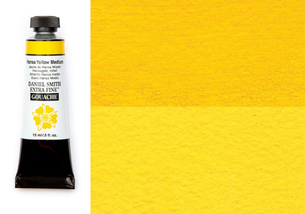 Daniel Smith Gouache Hansa Yellow Medium 15ml tube