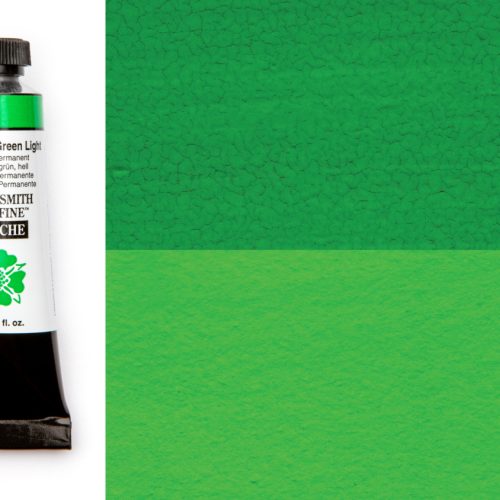 Daniel Smith Gouache Permanent Green Light 15ml tube