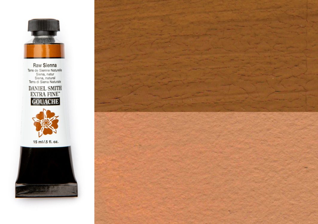 Daniel Smith Gouache Raw Sienna 15ml tube