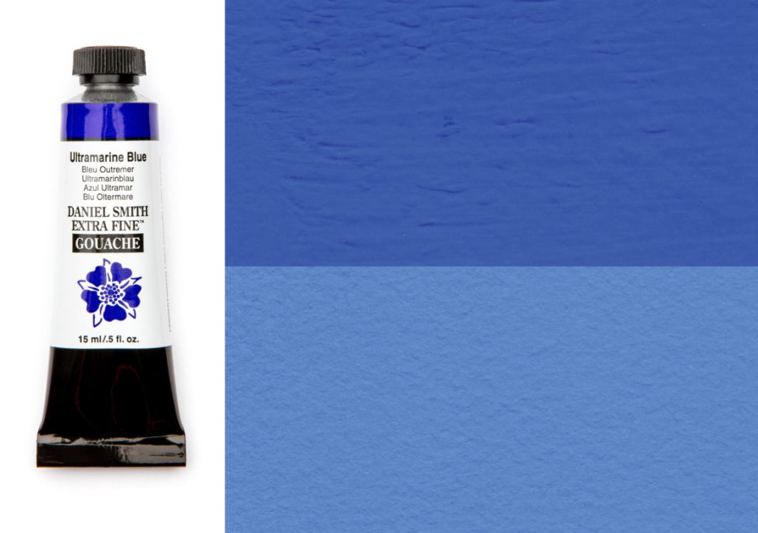 Daniel Smith Gouache Ultramarine Blue 15ml tube