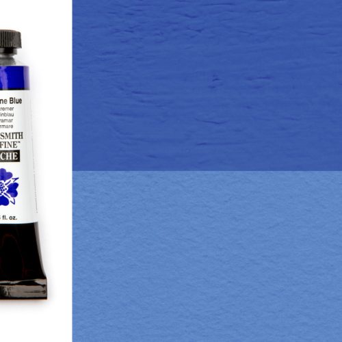Daniel Smith Gouache Ultramarine Blue 15ml tube