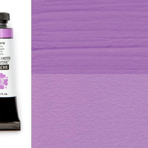 Daniel Smith Gouache Wisteria15ml tube swatch
