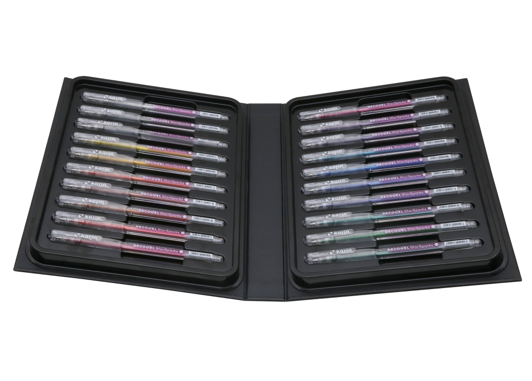 KARIN DECOGEL PEN 1.0 Star Sparks 20 colors set - Image 3
