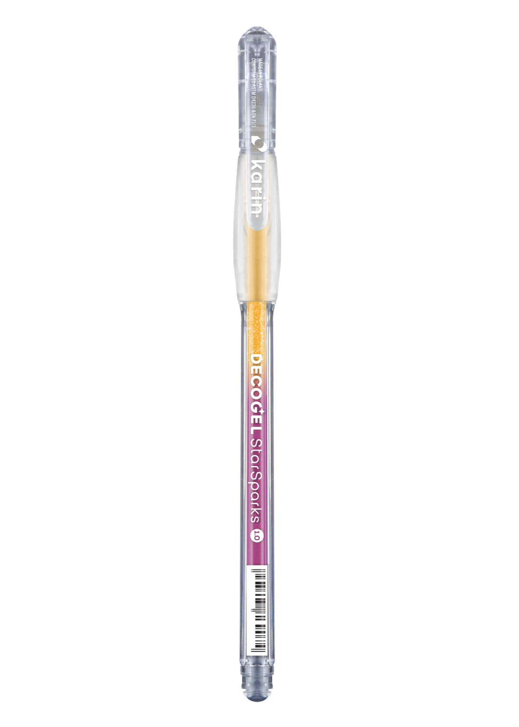 Karin Deco Gel Pen 1.0 StarSparks Yellow - Image 2