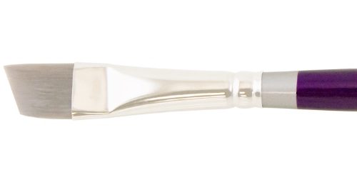 SILVER BRUSH SILVER SILK 88 SHORT HANDLE SERIES ANGLE BRUSH SIZE 3/4 INCH (8806S-3/4)