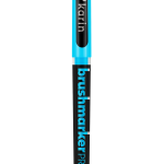 Karin Brushmarker PRO- Neon Blue swatch