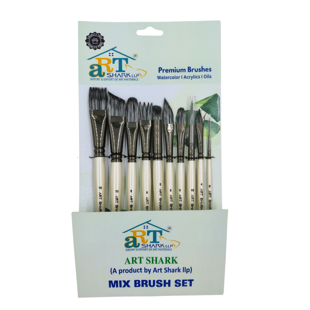 ART Shark Mix Brush Set of 10