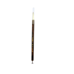 Chinese Mop Brush (Brown Long Handle Thick Brush Goat Hair) for Calligraphy & Watercolors