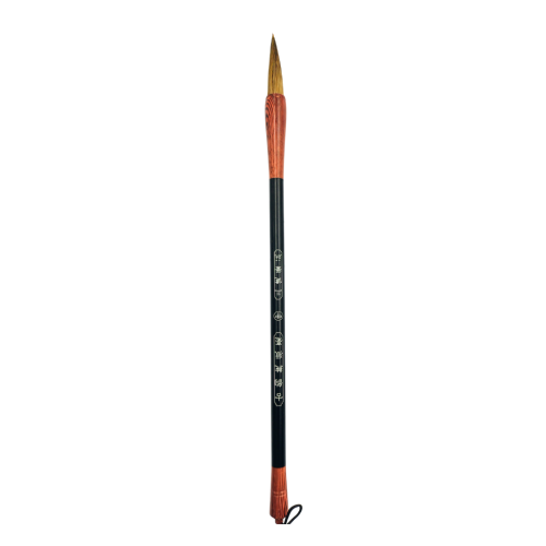 Chinese Mop Brush Large (Black Handle & Red Ferrule) for Calligraphy & Watercolors