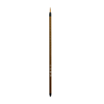 Chinese Mop Brush Medium (Pointed Brown Small Handle) for Calligraphy & Watercolors