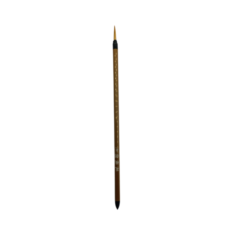 Chinese Mop Brush Small (Pointed Brown Small Handle) for Calligraphy & Watercolors