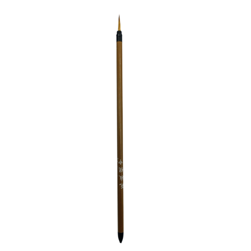 Chinese Mop Brush Large (Pointed Brown Small Handle) for Calligraphy & Watercolors