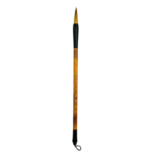Chinese Mop Brush Large (Brown Handle Black Ferrule) for Calligraphy & Watercolors