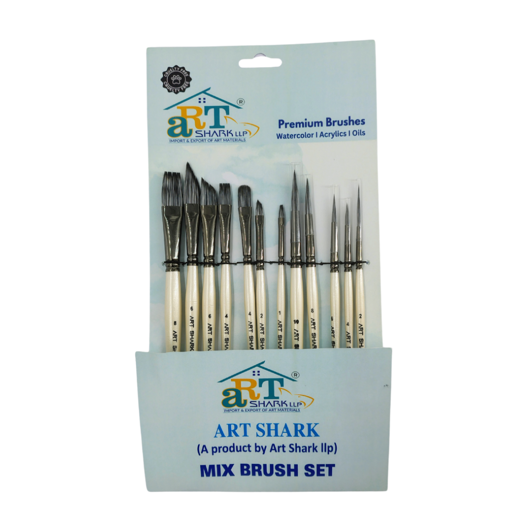 ART Shark Mix Brush Set of 12 - Image 2