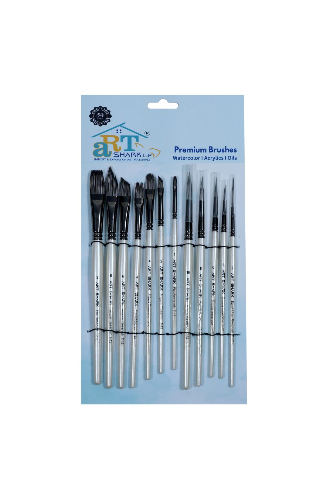ART Shark Mix Brush Set of 12