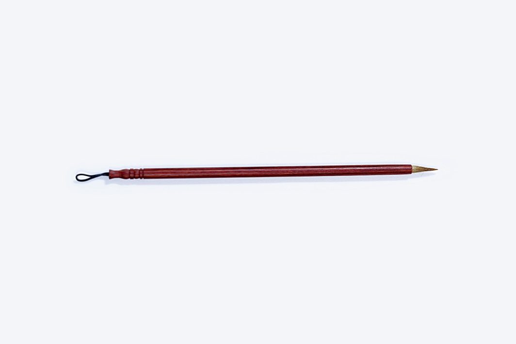 Chinese Mop Brush (Pointed tip & Long Handle) for Calligraphy & Watercolors - Image 3
