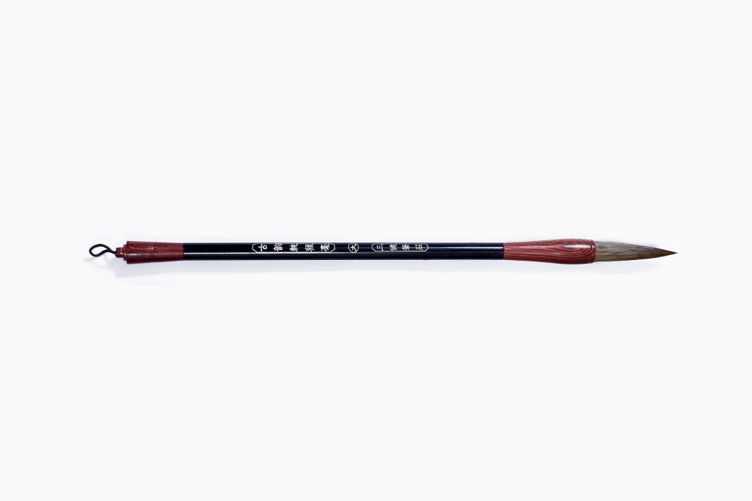 Chinese Mop Brush Large (Black Handle & Red Ferrule) for Calligraphy & Watercolors - Image 3