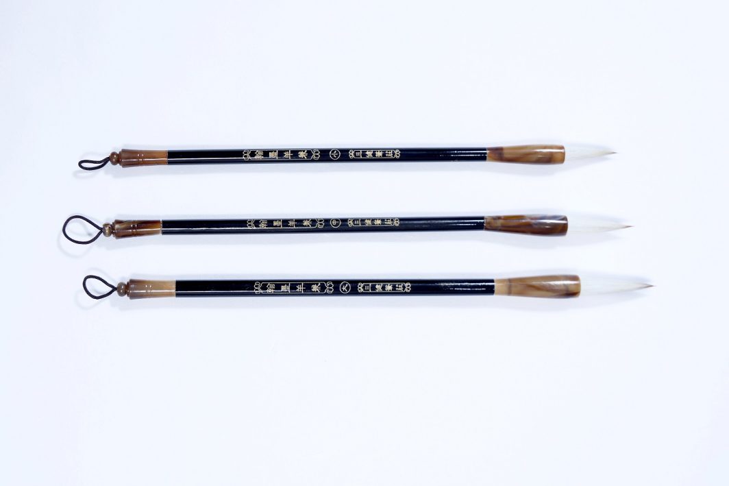 Chinese Goat Hair brush Set for Calligraphy & Watercolors - Image 5