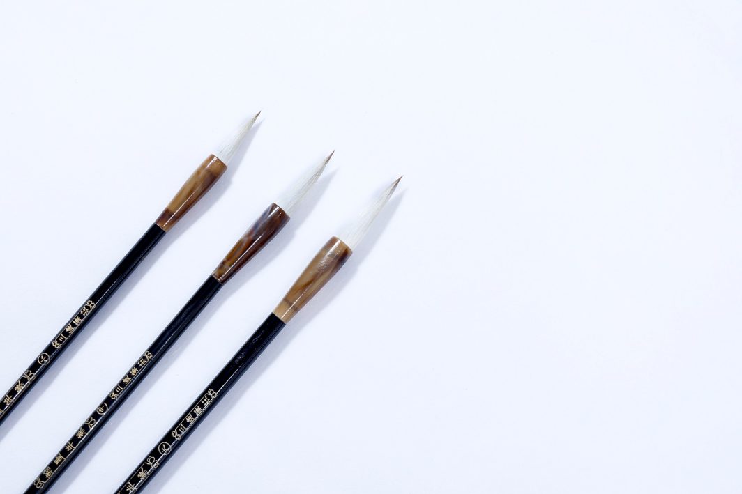 Chinese Goat Hair brush Set for Calligraphy & Watercolors
