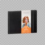 Hahnemühle Watercolor Book Deckle Edge, Cold Pressed, 15.3x10.3 cm, 250gsm, Landscape