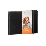 Hahnemühle Watercolor Book Deckle Edge, Cold Pressed, 15.3×10.3 cm, 250gsm, Landscape