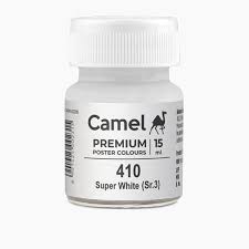 Camel Premium Poster Colour 15ml Super White (410)