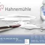 Hahnemühle Harmony Watercolour Paper Block, Cellulose, Rough, 300gsm, 40X 50 cm