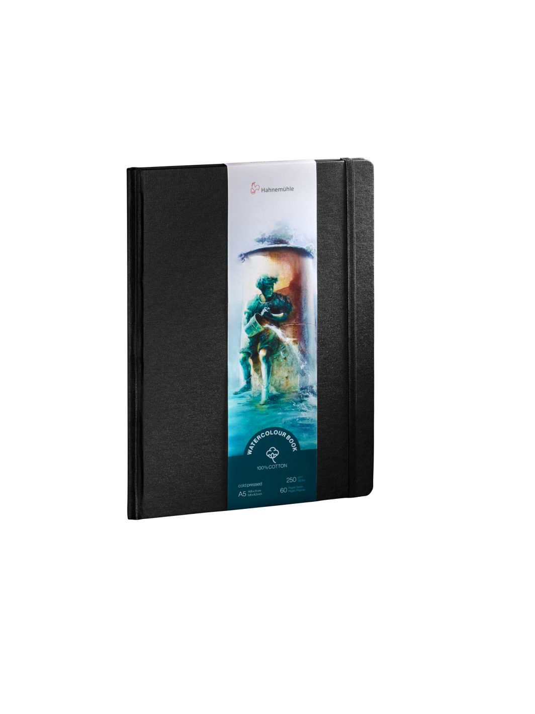 Hahnemühle Watercolour Book 100% Cotton, 250gsm, Cold Pressed, A5 Portrait