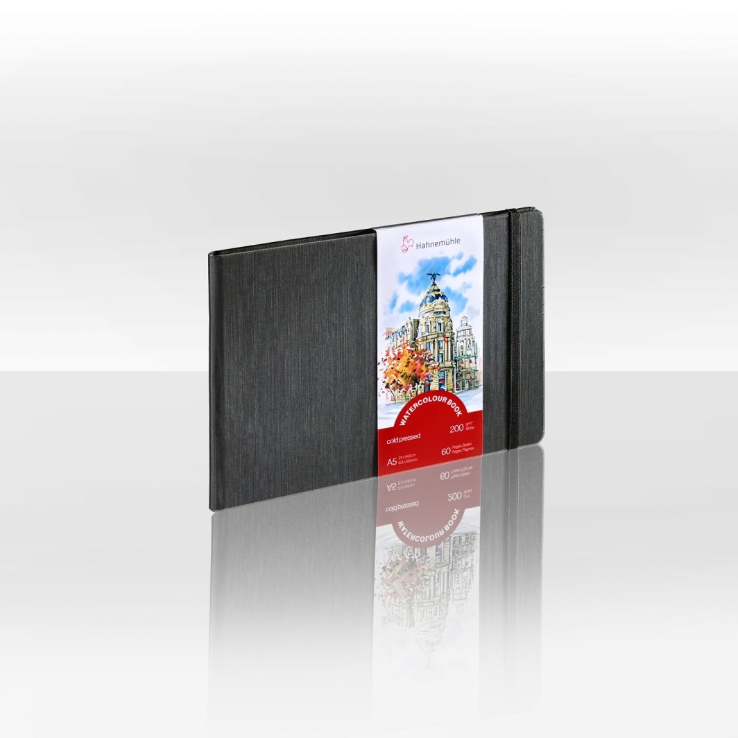 Hahnemühle Watercolour Book Cellulose, Cold Pressed, 200gsm, A5, landscape