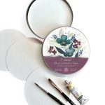 Hahnemühle Round Watercolour Paper in Metal Box, 300gsm, cold pressed, 30 sheets